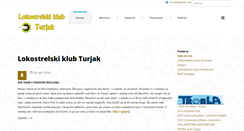 Desktop Screenshot of lk-turjak.si